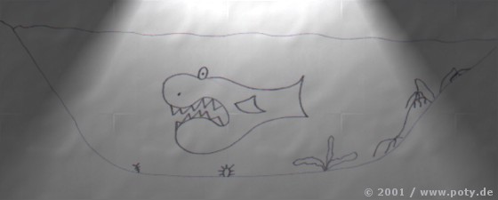 Potys Evolution - Mies gelaunter Monsterfisch